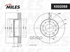 ���� � ��-�� ���� ��������� Citroen Jumper/FIAT DU K002068, ������ K002068 ����