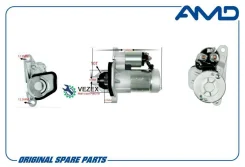 ������� (1,0KW 10T) Nissan (Qashqai I J10E) (2,0) (-2013) (X-Trail II T31) (2,0) (2007-) (Tiida II C11X) (1,8) (2007-) AMD Amdel636 AMDEL636 ����