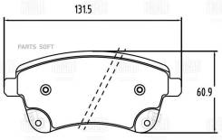  .  / Kia Venga (10-) . . (PF 2385) Trialli PF 2385 PF2385 