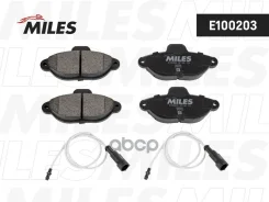 ������� ��������� �������� (� ��������) (����� Semi-Metallic) (FIAT 500 (312) / FIAT Panda (169 (TRW GDB1115) E100203 Miles ���. E100203 E100203 ����