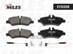 ������� ��������� ������ (��� ������� + �����) (����� Semi-Metallic) (MB Sprinter 209-524 06-/VW Crafter 30-35/30-50 06- ������) (������ + �����) (TRW...