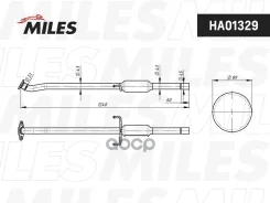 ��������� ��������� Kia Ceed (06-) (Bosal 282-903) HA01329 Miles ���. HA01329 HA01329 ����