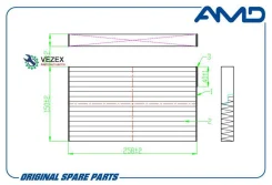 ������ �������� ����������������� �������� Nissan (Juke F15) (2010-) (Cube Z12) (2008-) AMD Amdfc758A AMDFC758A ����