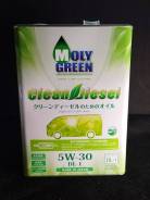 MolyGreen Clean Diesel. 5W-30, �������������, 4��. ����