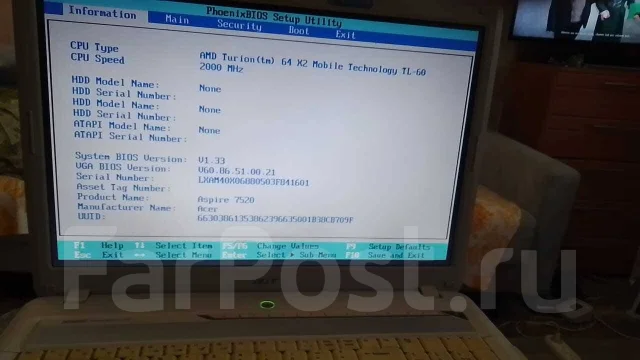 AMD Turion 64 X2 TL-60 ����