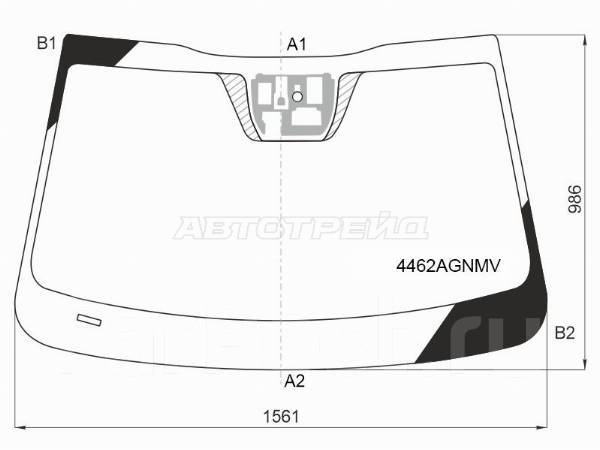   KIA Sorento 20- Fuyao 4462Agnmv,  4462AGNMV 