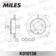 ���� ��������� ������������� ������ Mitsubishi Space Wagon 98- D=282 ��. (ISO 9001). Miles ���. k010138 K010138 ����