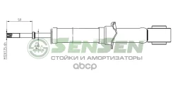 ����������� toyota corolla (e12) 1 6vvti 07.2007 ������ l+r Sensen ���. 32120049 32120049 ����