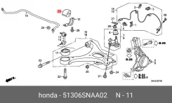 ������ ���������� ������������� Honda 51306SNAA02 51306SNAA02 ����