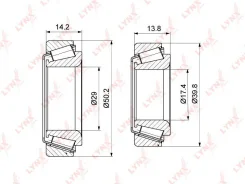 ��������� ��������� Lynxauto WB1275 �� 2 �� WB1275 ����