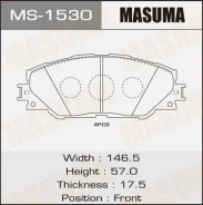 ������� ��������� �������� Masuma MS1530 AN732K, NP1058, P83071 MS1530 ����