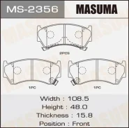 ������� ��������� �������� Masuma MS2356 AN431WK, NP2043 MS2356 ����