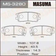 ������� ��������� �������� Masuma MS3280 AN366WK, NP3002, P54018 MS3280 ����