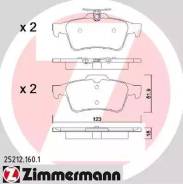   ! . 123x52x15 Saab 9-3, Opel Vectra, Ford Focus 1.4-3.2 02 Zimmermann 252121601 252121601 