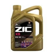 ZIC X9. 5W-40, �������������, 4��. ����