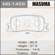 ������� ��������� �������� Masuma MS1458 AN659K, NP1030, P83088 MS1458 ����