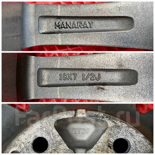 Manaray Sport Euro Speed. 7.5x18", 5x114.3, ET38,  73,1. 