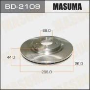 ���� ��������� Masuma BD2109 Nissan Qashqai, Xtrail / J10E, T30 10 [��.2] BD2109 ����