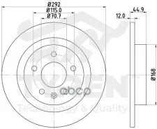 ���� ���������, ������ Chevrolet Cruze I 09, Opel Astra J 09, Zafira C 11 Tyren ���. TYR1020561 TYR1020561 ����