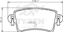 ������� ��������� ��������, ������ Opel Movano A 98, Renault Master II 98 Tyren ���. TYR1216911 TYR1216911 ����