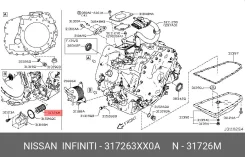 ������ ���� Nissan/Infiniti 317263XX0A 317263XX0A ����