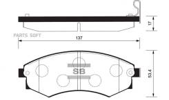    Sangsin Brake SP1111 SP1111 