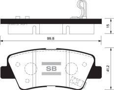    Sangsin Brake SP1239 SP1239 