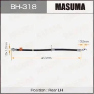 ����� ��������� Masuma T- /rear/ Corona, Carina, Caldina #T195, 215 LH BH-318 Masuma, ����� ������ BH318 ����