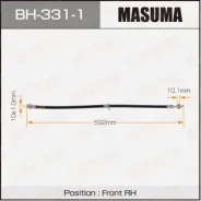 ����� ��������� Masuma T- /front/ Ipsum ACM2#, Noax, Voxy AZR6#, Fielder #E12#, Corona T24# RH BH-331-1 Masuma, ������ �������� BH3311 ����