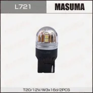 ����� ������������ Masuma LED T20 12V/21W SMD �������������� (�������� 2��) L721 Masuma L721 ����