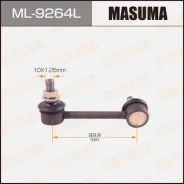 ������ ������������� (����) Masuma rear Honda Crosstour / TF2 LH ML-9264L Masuma, ����� ������ ML9264L ����