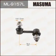������ ������������� (����) Masuma front Mitsubishi Pajero / V83W, V87W, V93W, V97W LH ML-9157L Masuma, ����� �������� ML9157L ����