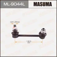 ������ ������������� (����) Masuma rear Lexus IS250 / GSE30L LH ML-9044L Masuma, ����� ������ ML9044L ����