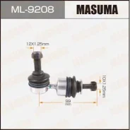������ ������������� (����) Masuma rear Mazda 3 11- ML-9208 Masuma, ������ ML9208 ����
