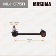 ������ ������������� (����) Masuma rear Honda Accord, Inspire / CP2 RH ML-H075R Masuma, ������ ������ MLH075R ����