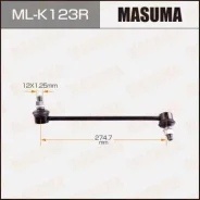 ������ ������������� (����) Masuma front Hyundai Grand Starex 07-21 RH ML-K123R Masuma, ������ �������� MLK123R ����