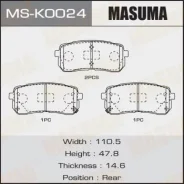 ������� �������� Masuma, AN-8173WK, NP6099, P30080 rear (1/12) MS-K0024 Masuma, ������ MSK0024 ����