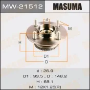 ��������� ���� Masuma rear Nissan Almera / N16 (with ABS) MW-21512 Masuma, ������ MW21512 ����