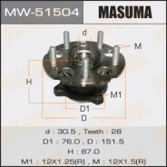 ��������� ���� Masuma rear Honda CR-V / RE4 (with ABS) MW-51504 Masuma, ������ MW51504 ����