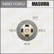 ���� ��������� Masuma 200*130*18*20.6 (1/10) NSD102U Masuma NSD102U ����