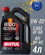 Motul 8100 Eco-Lite. 0W-20, �������������, 4��. ����