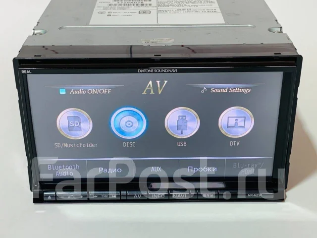 Diatone Sound Mitsubishi NR-MZ Русификация магнитолы дистанционно