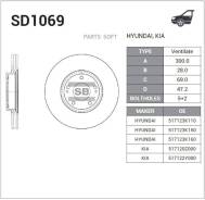   Sangsin Brake SD1069 SD1069 