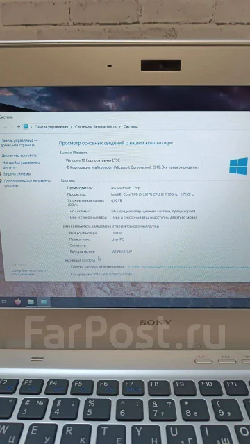 Sony VAIO. 11.6", ��� 4 ��, ���� 300���, WiFi: 1, Bluetooth: 1 ����