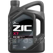 ZIC X7. 5W-30, �������������, 4��. ����