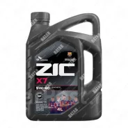 ZIC X7. 5W-40, �������������, 4��. ��� ����� �� ���������� ����