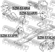 ����� ��������� ����� Suzuki SX4 (2006) [178Febestszmsx4LH] SZMSX4LH ����
