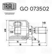 ���� ���������� �������� KIA Cerato (2004-2008) [178Trialligo073502] GO073502 ����
