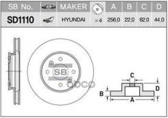    Hyundai Solaris 10-/Kia Rio 10- 517120U000 Sangsin brake . SD1110 SD1110 