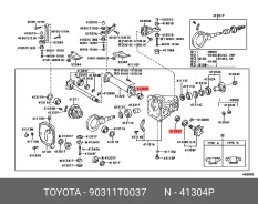 ������� ������� ����� Toyota 90311T0037 90311T0037 ����